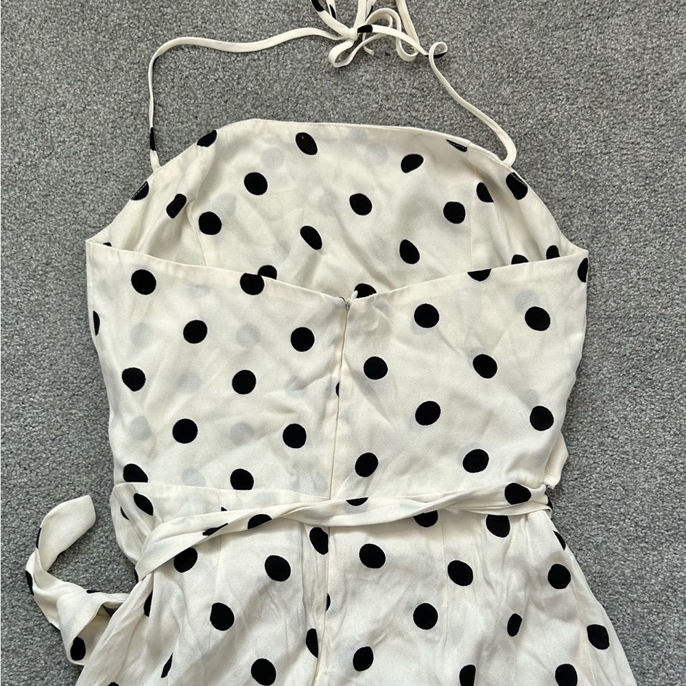 Reformation Cream Polka Dot Sundress - Picture 4 of 4